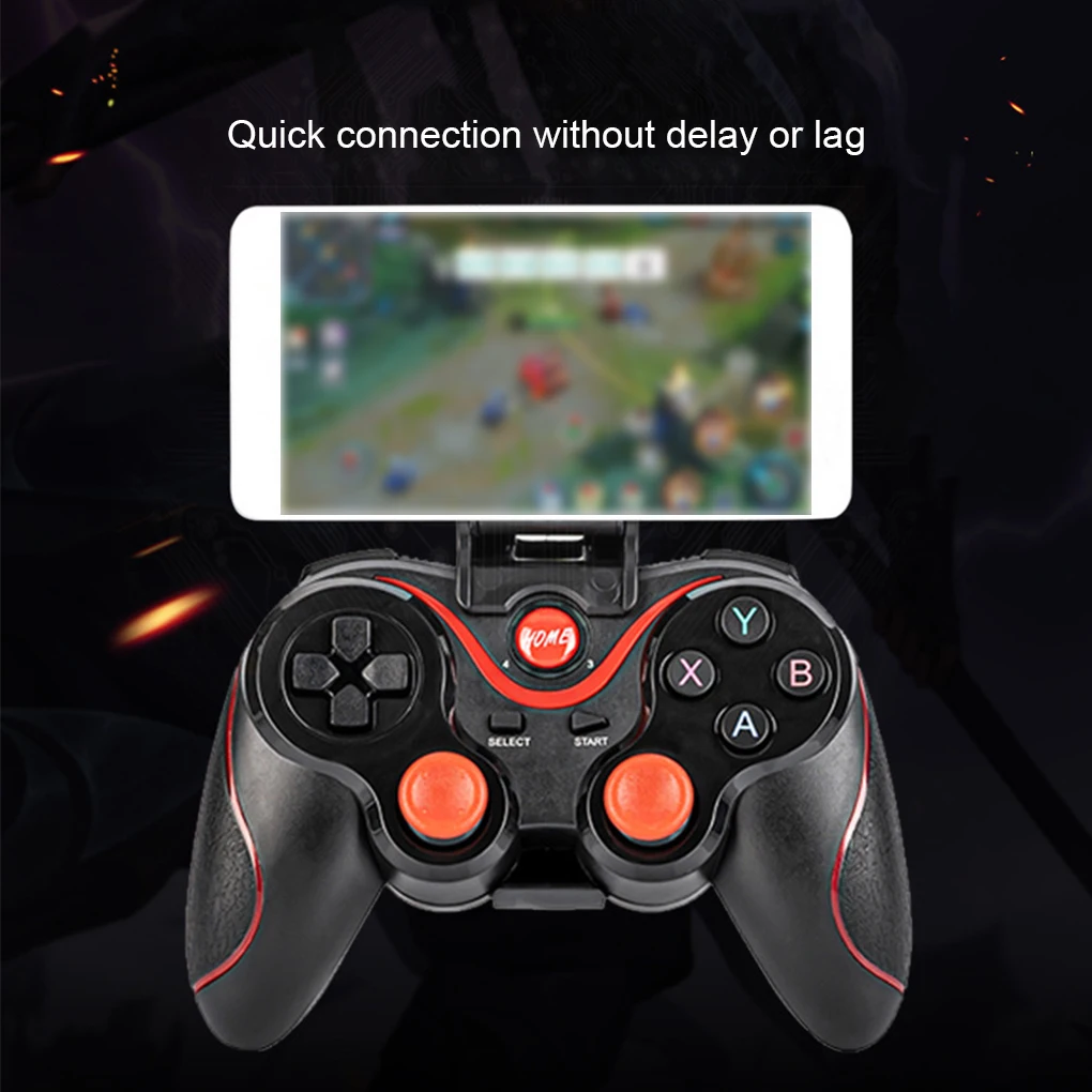 ABS Sturdy And Durable Wireless Game Controller With Multifunctional Features Easy To Operate