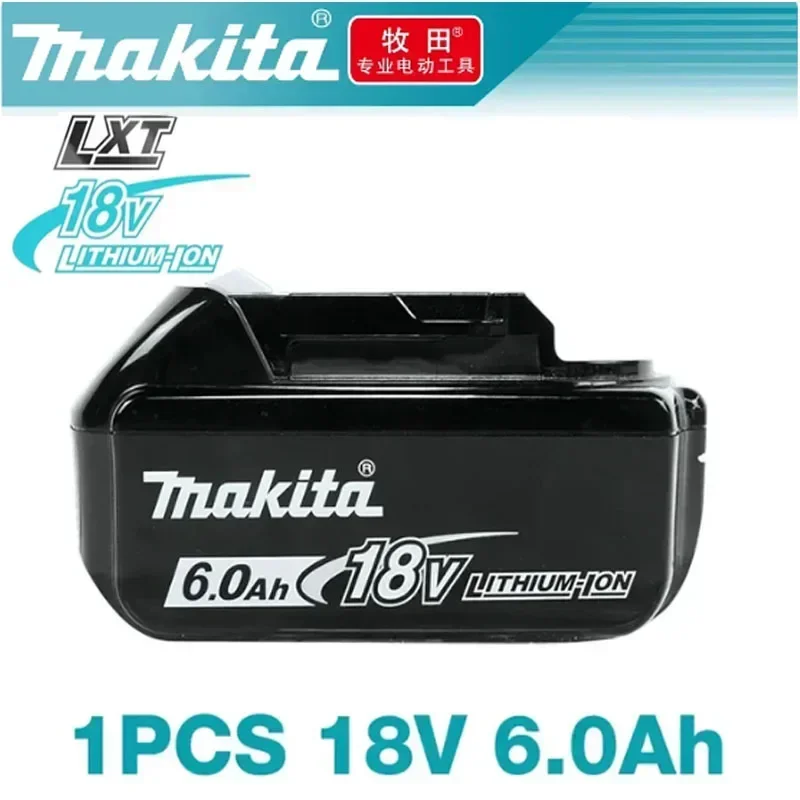 Batería de litio de repuesto 100% Original Makita 6Ah/5Ah/3Ah para Makita 18V BL1830B BL1850B BL1850 BL1840 BL1860 BL1815