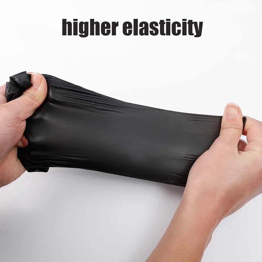 10/1Pcs Disposable PVC Gloves Black Powder Free Nitrile Gloves Thickened Non-slip Work Glove Car Repairing Kitchen Cleaning Tool