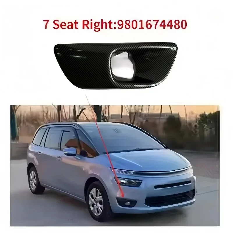 7 Seat Front Bumper Fog Light Bezel 9801674480 9801674680  for Citroen C4 Picasso MK2