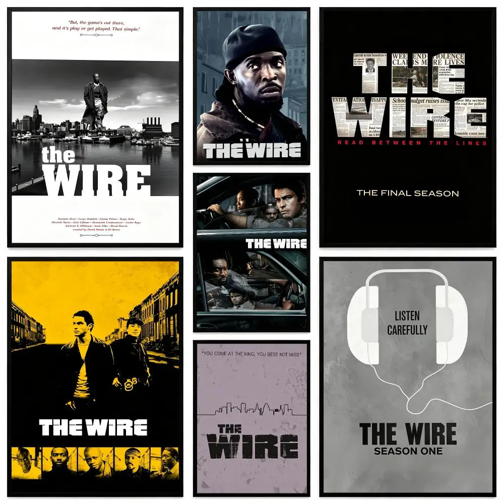 Drama The Wire Poster Poster HD Printing Modern Minimalist Style Wall Art Home Decor For Office Bedroom Gift