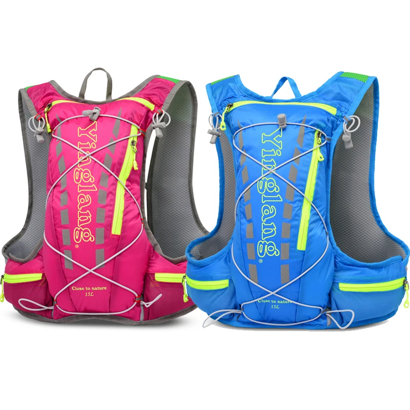 Male Female Backpack Waterproof Bike Cycling Ultralight Marathon Bladder Pack Triathlon Water Bag Knapsack Running Climbing