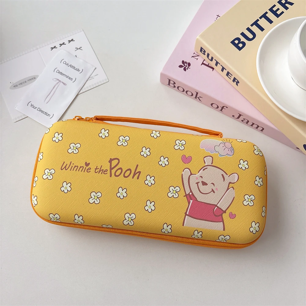 

Чехол Winnie Bear для Nintendo Switch2 (2025), сумка для хранения игровой консоли, защитный твердый корпус из ЭВА с 10 слотами для карт