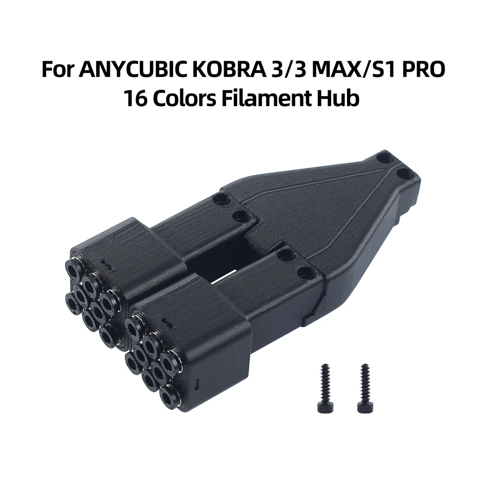 Ulepszony Hub na Filamenty 16 Kolorów do Anycubic KOBRA 3/3 MAX/S1 PRO, Akcesoria do Drukarek 3D Anycubic — zdjęcie produktu 7