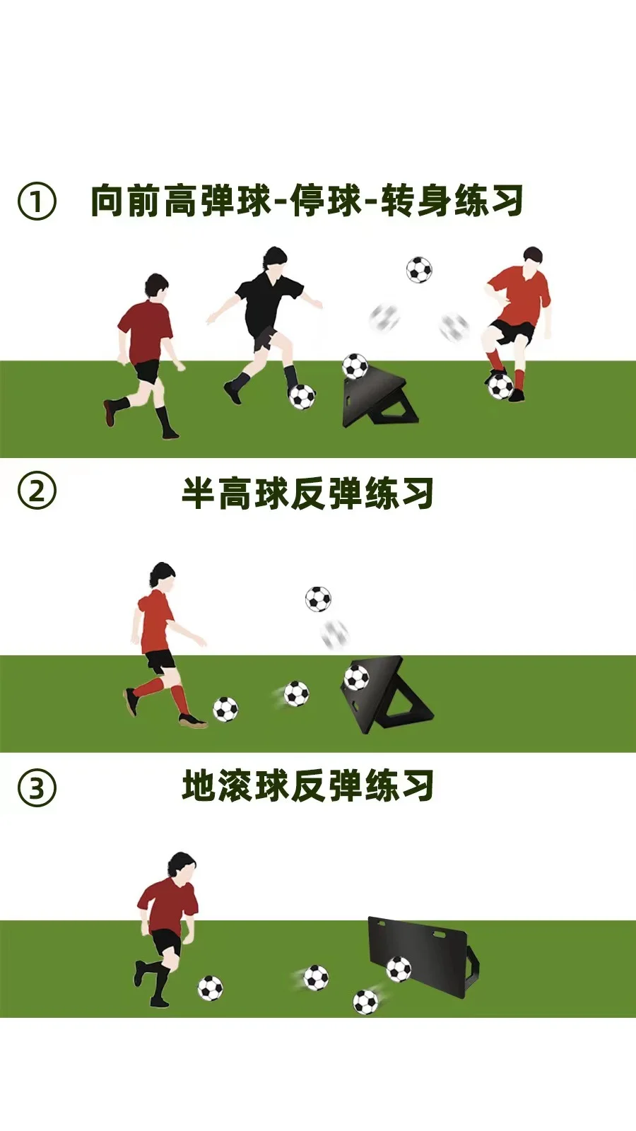 Pass Catch Shot Sensitive Response Coordination Training Rebound Practice Board, Football Baffle, Football Rebound Board