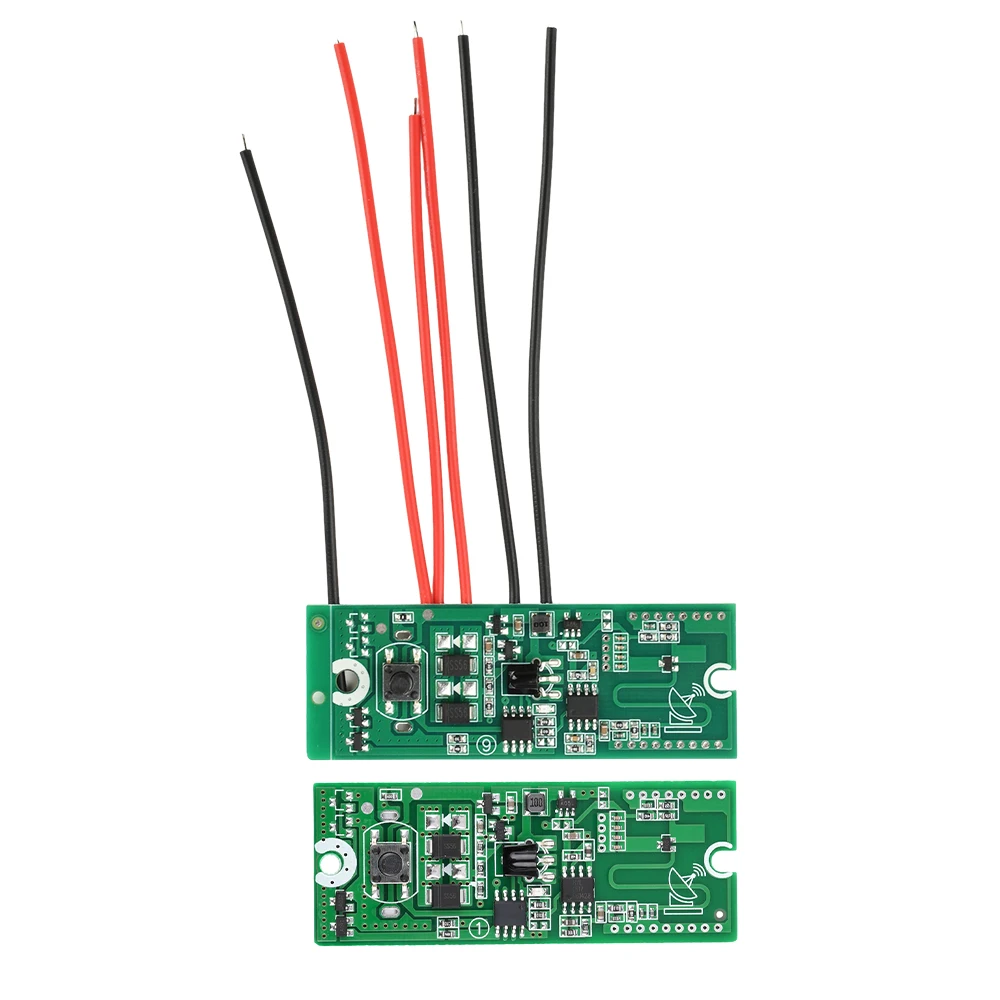 3.2V 3.7V 태양광 회로 기판 원격 제어, 전원 차단 메모리, 레이더 인체 감지 기능, 감지 거리 5-10M