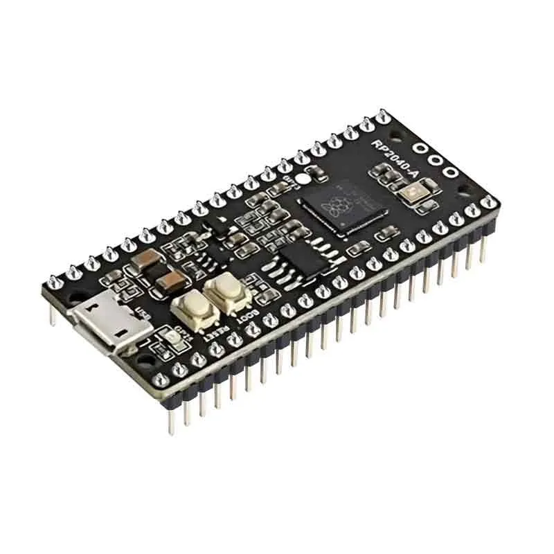 Raspberry Pi Pico Board com Interfaces Digitais Flexíveis, Placa de Desenvolvimento Microcontrolador de Alto Desempenho, RP2040-A