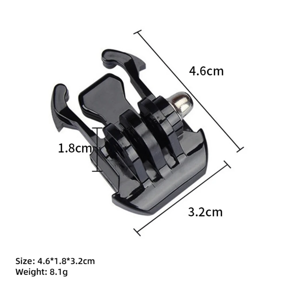 Quick Release Buckle Mount Base 1/2/3/5 PCS for GoPro Hero 13 12 11 10 9 SJCAM AKASO Insta360 DJI OSMO Action Camera Accessories view 2