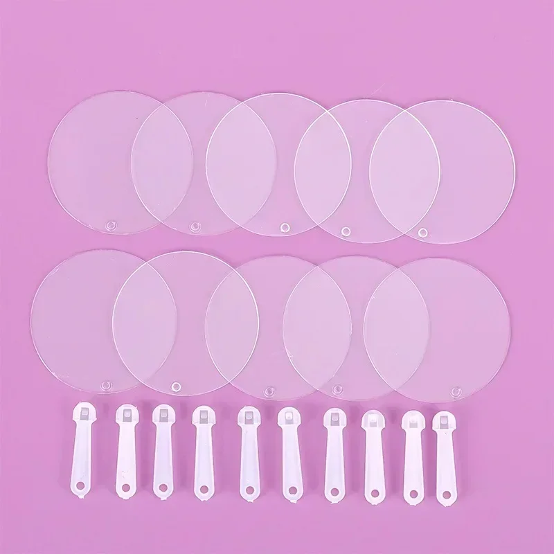 10/15/20Pcs Goo Card Handbook Stickers 5cm Mini Guka Fan Kawaii Decoration Sticker DIY Hand Tools Cuckoo Card School Supplies