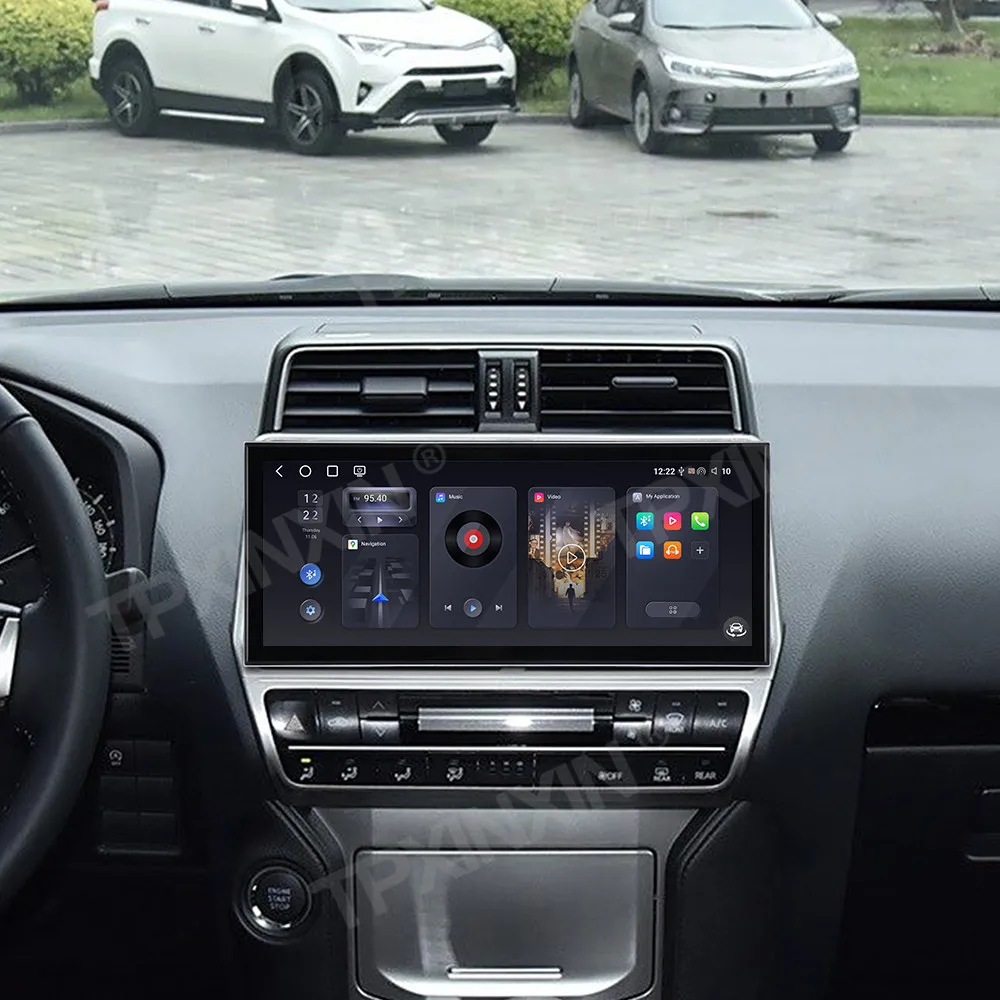 

Сенсорный автомобильный радиоприемник для Toyota Land Cruiser Prado 2014-2018, Android GPS, автомобильная мультимедийная система, стерео ресивер, головное устройство