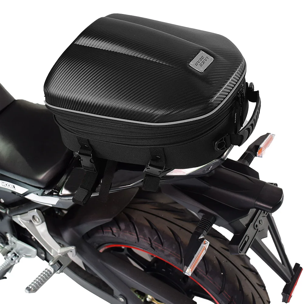 

Motorcycle Riding Backpack Hard Shell Waterproof Storage Bag Multifunctional Commuter Travel Pack for Motorcycle Scooter Biker