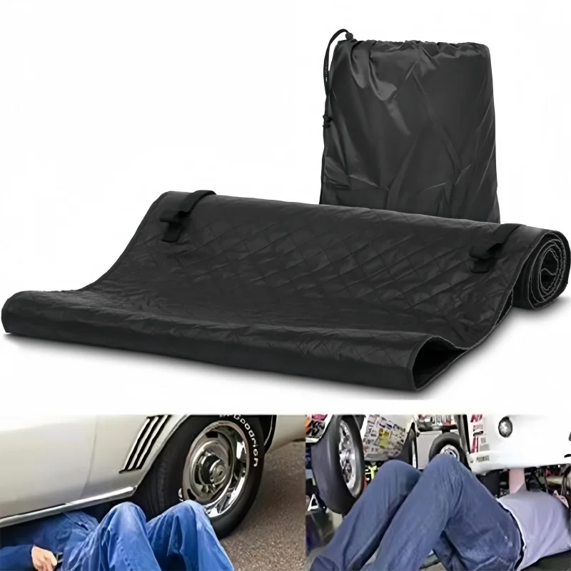 

Portable Car Repair Mat Waterproof Durable Lying Rolling Mat For Auto Chassis Repair Vehicle Maintenance Tool For Travel Use