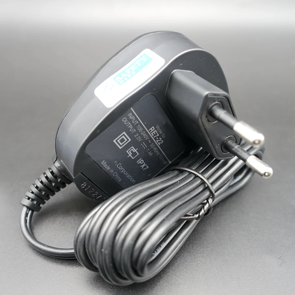 Original shaver charger RE7-22 2V1.4A For Panasonic ES4033 ES4035 ES4036 charging