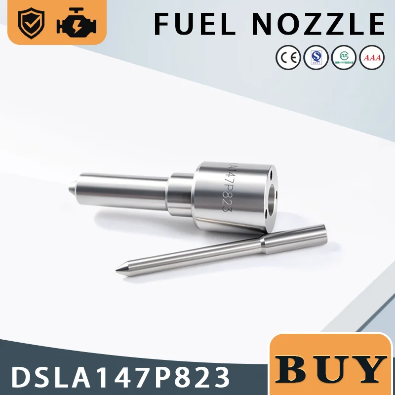 DSLA147P823 Flat Head White Needle Diesel Fuel Spray Nozzle Fuel Atomization Component For Engine Injection System LJ1342