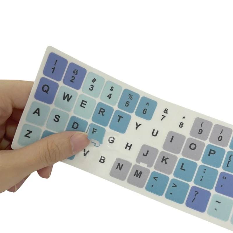 Personalize Your Keyboard with Vibrant Key Stickers English Keyboard Stickers Easy Application for Computers Laptops Dropship