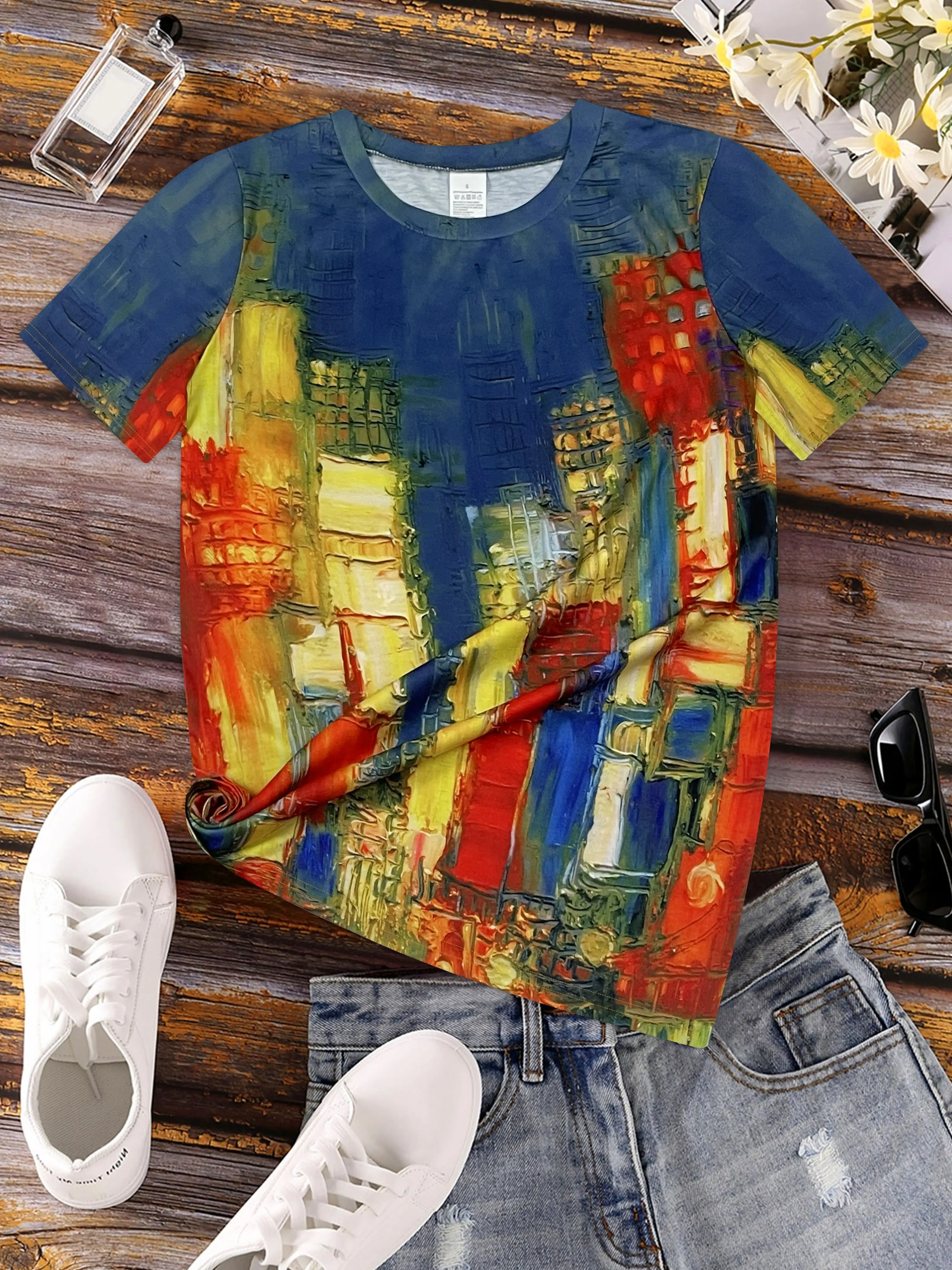 تي شيرت نسائي بتصميم مشهد مدين - مراجعة Women'S Formal Evening Wear Tops وسعره