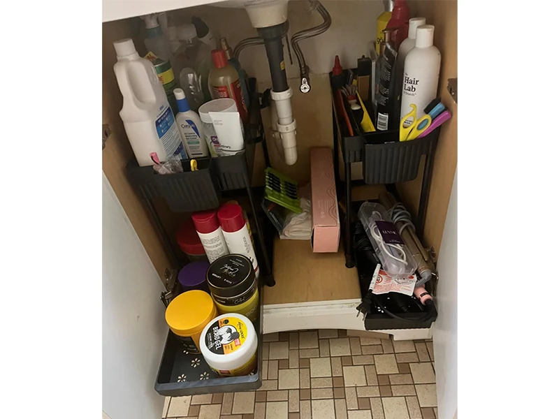 under sink organizer