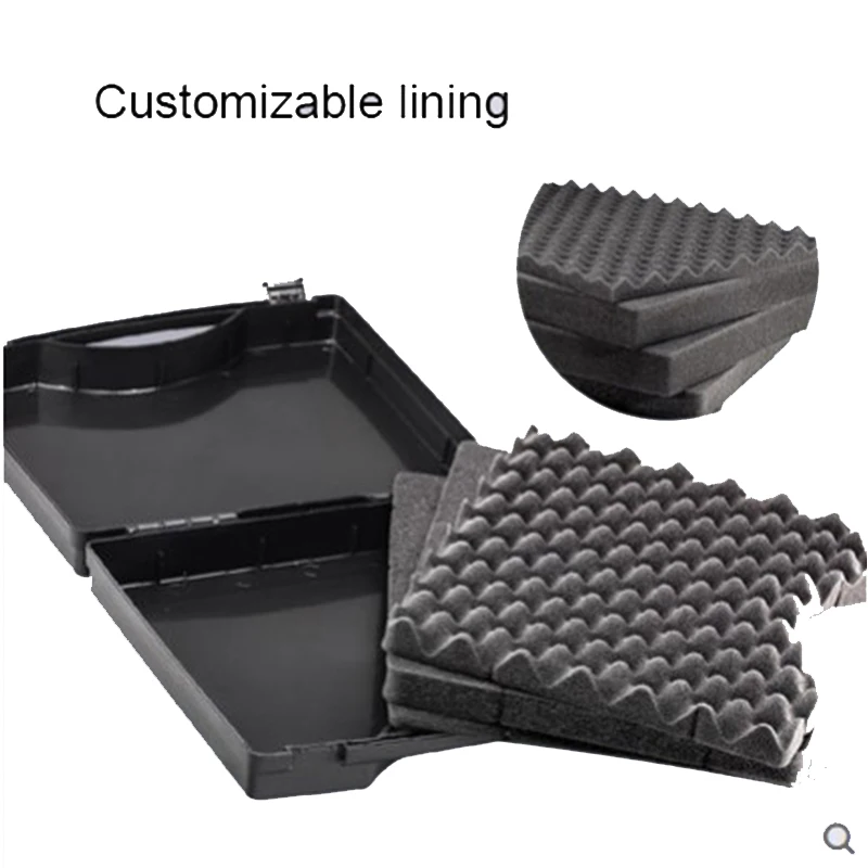 Protective Box Large Medium and Small Size Portable Plastic Hardware Toolbox Instrument Equipment Packing Customized Lining
