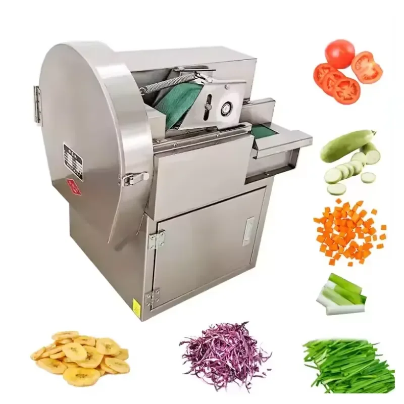 Commercial Electric Vegetable Cutter 20 Types Industrial Potato Onion Carrot Cube Chopper Slicer Dicer Machine for Kitchen