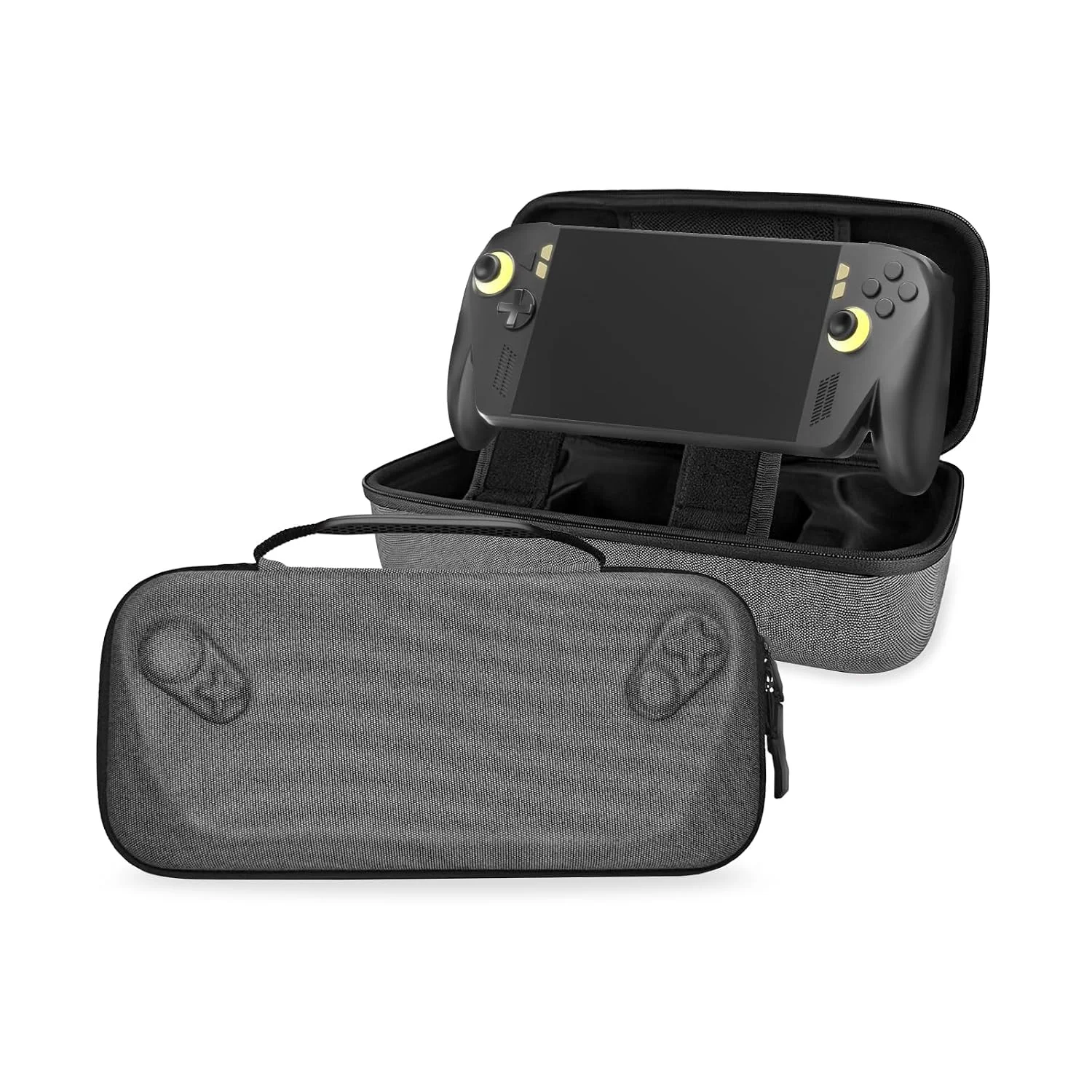 Carrying Case for ROG Xbox Ally X20 with Foldable Stand, Protective Hard Shell Carry Case Built-in Charger Storage for Ally X20