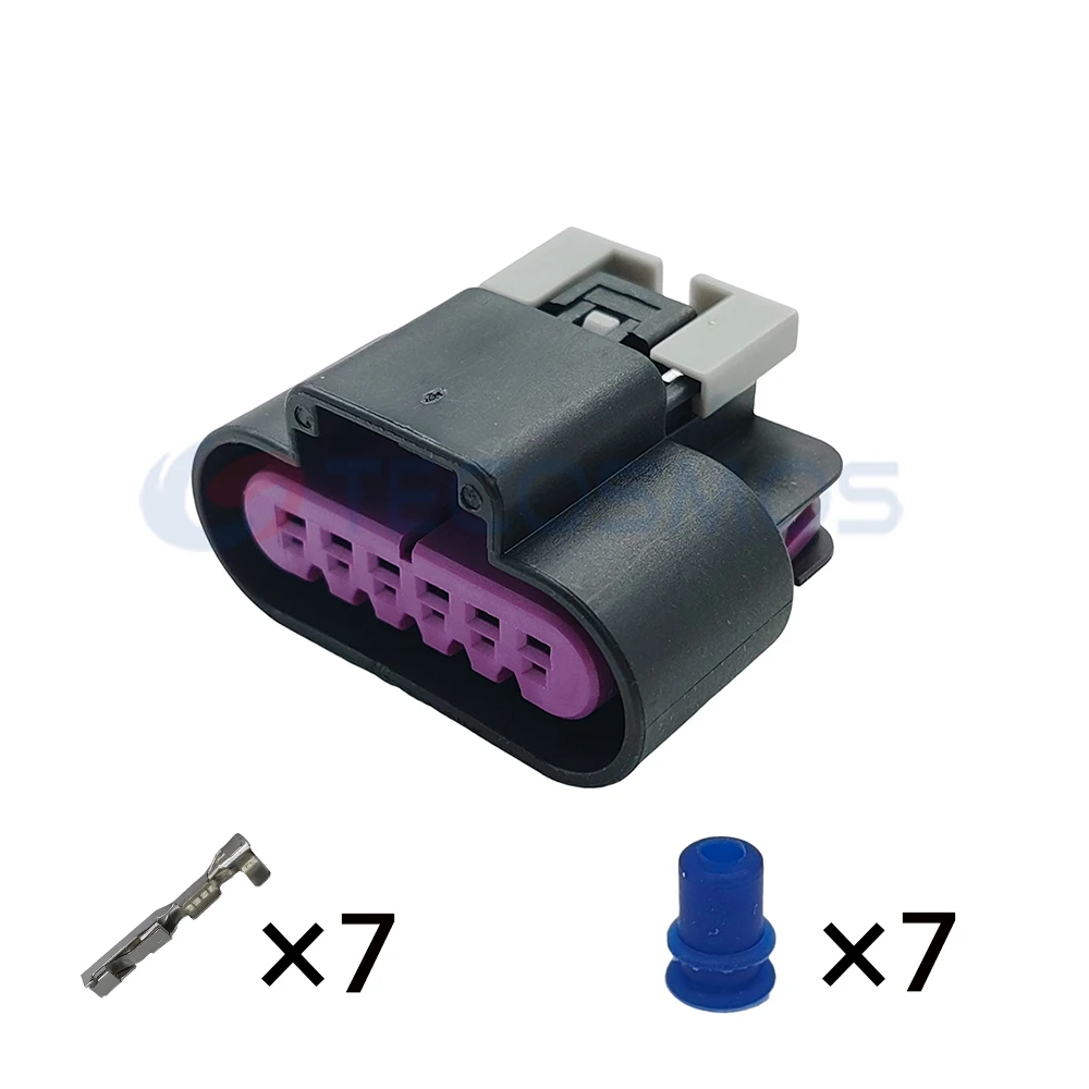 

1/5/10 компл. 7-контактный автомобильный водонепроницаемый разъем, женская вилка катушки зажигания 13604541 для Buick Chevrolet Opel