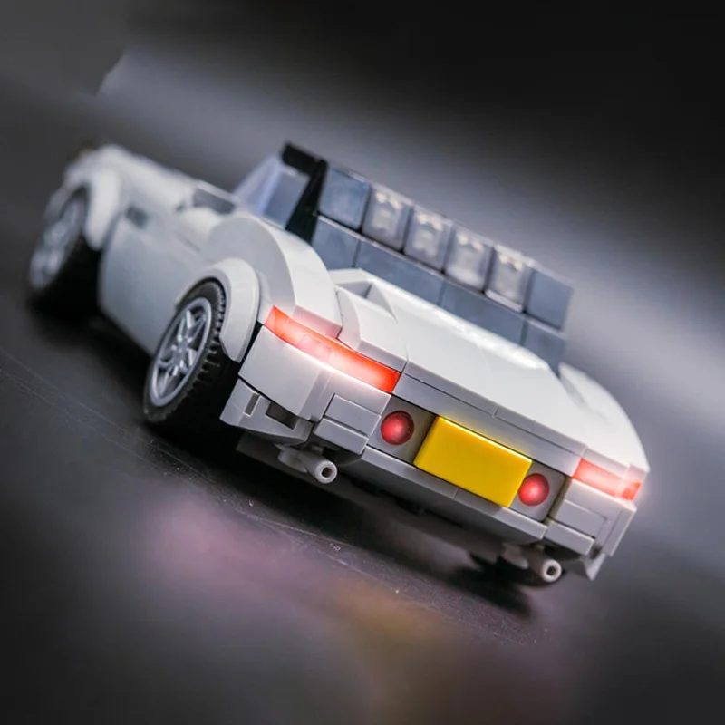 Speed Racing Car Model MOC Building Bricks Z8 Two-Door Sports Car Modular Technology Children Holiday Gifts Assemble Toys Suit