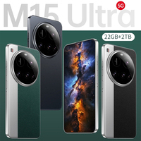2025 New M15 Ultra Original Cellphones 7.3inch 7800mAh Cell Phone 5G Dual SIM Smartphone Android 14 Global Version Mobile Phones