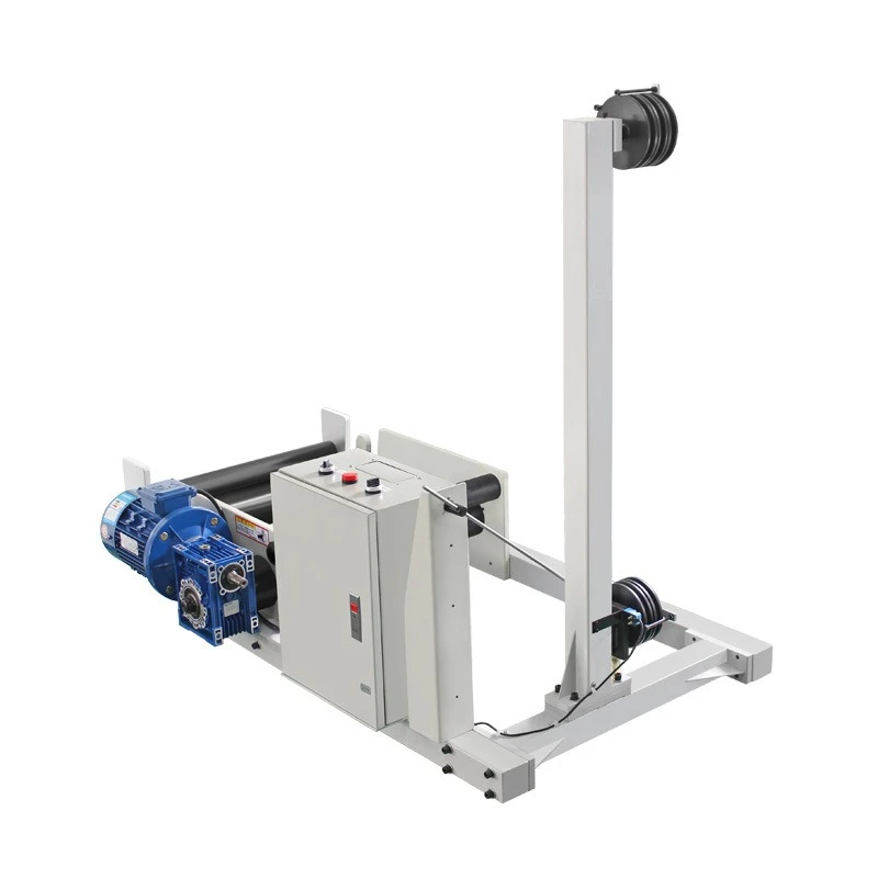 Fully automatic cable cutting machine with wire release frame, induction belt brake wire release machine