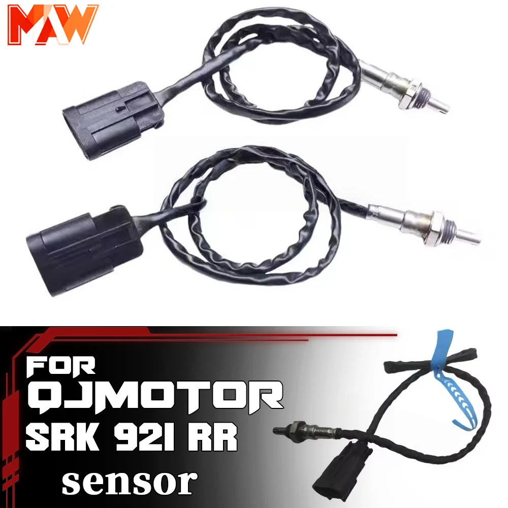 Motorcycle O2 Oxygen Exhaust Sensor Fit QJMOTOR SRK 921RR Lambda Exhaust Pipe Sensor Replacement Spare Parts