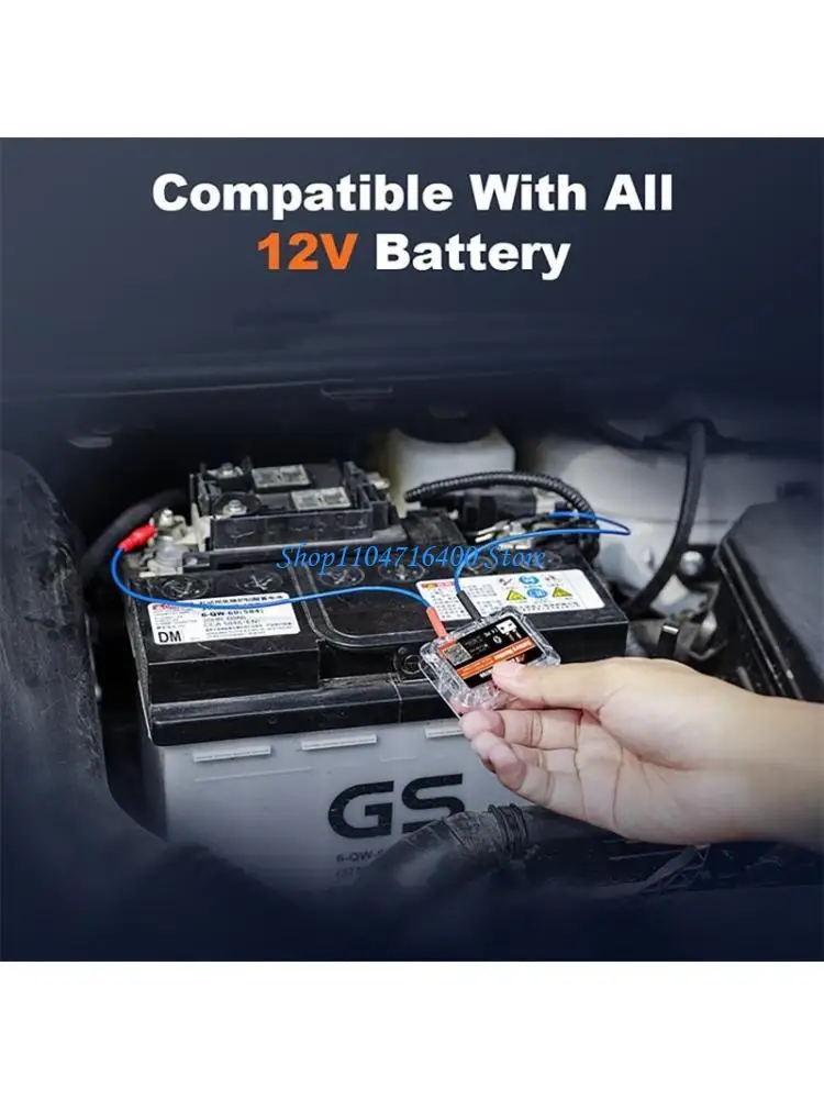 

y1gd Easy to Use 12V Car Battery Condition Tester Battery Analysis Tool Simple to Use