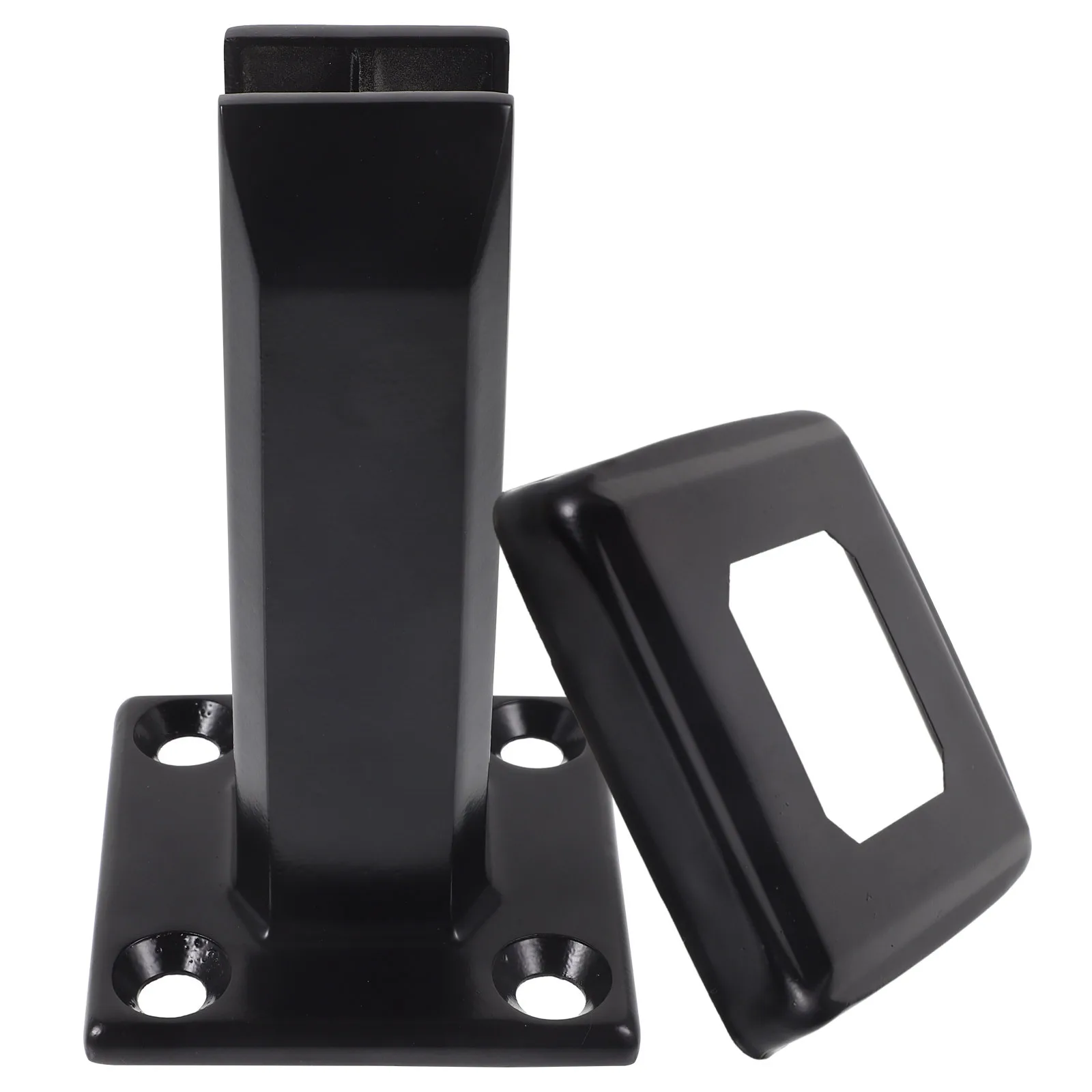 glass-clamp-accessories-160mm-black-stainless-steel-stair-railing-clips-floor-mount-glass-retainer-construction-tools