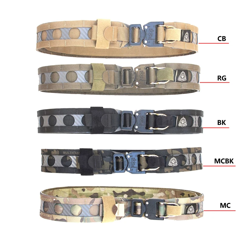 Tactical Belt Ferro Concept Belt Quick Release Inside and Outside Dual Outdoors Hunting Equipment MCBK/MC/RG/CE