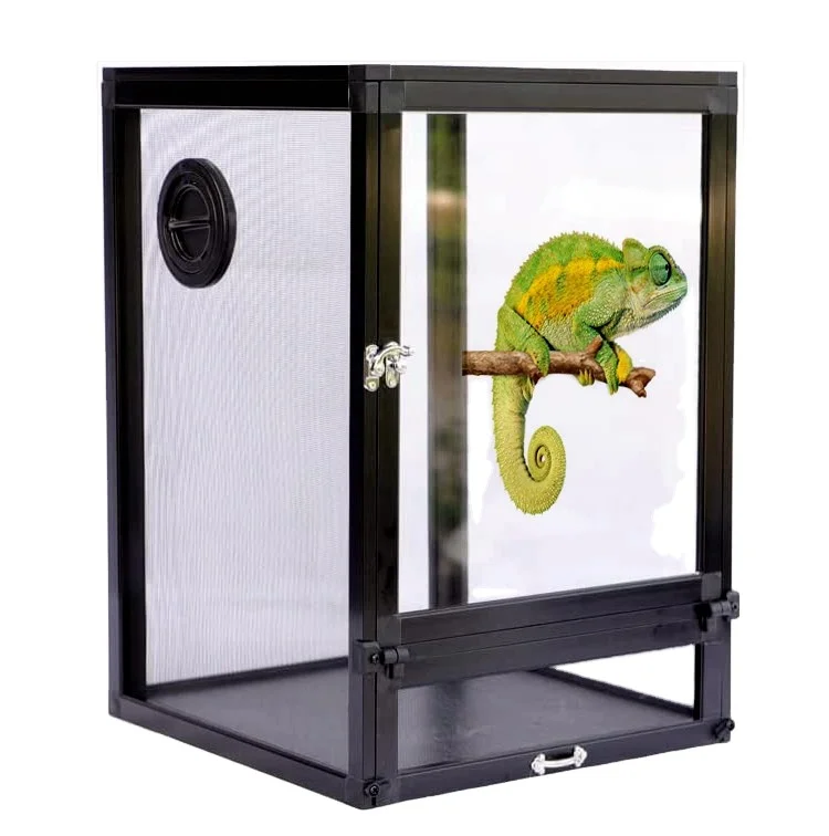 

Acrylic Reptile Breeding Box Lizard Tortoise Snake Climbing Cage