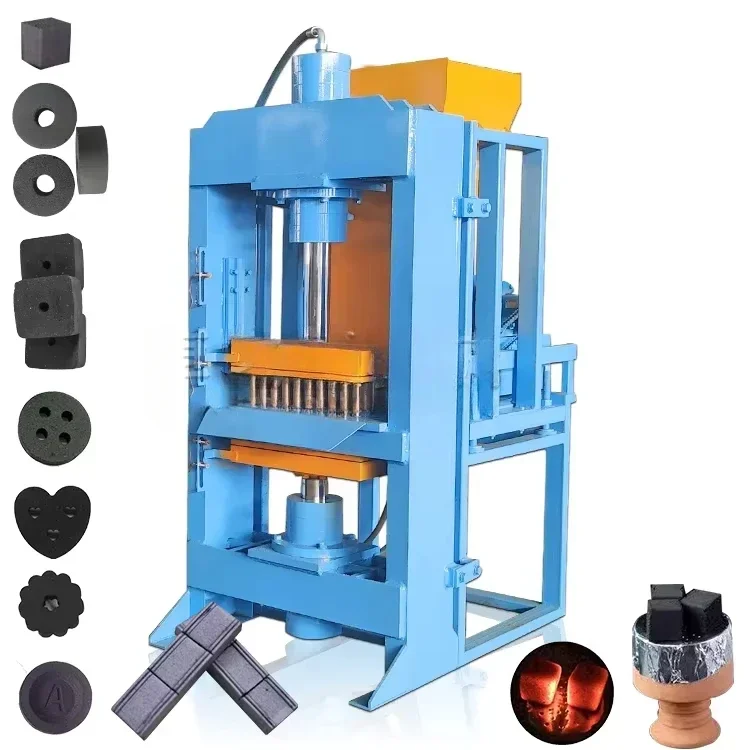 

various metal ore powder molding chemical fertilizer bricket uganda wood charcoal auto coal fine bbq briquette making machine