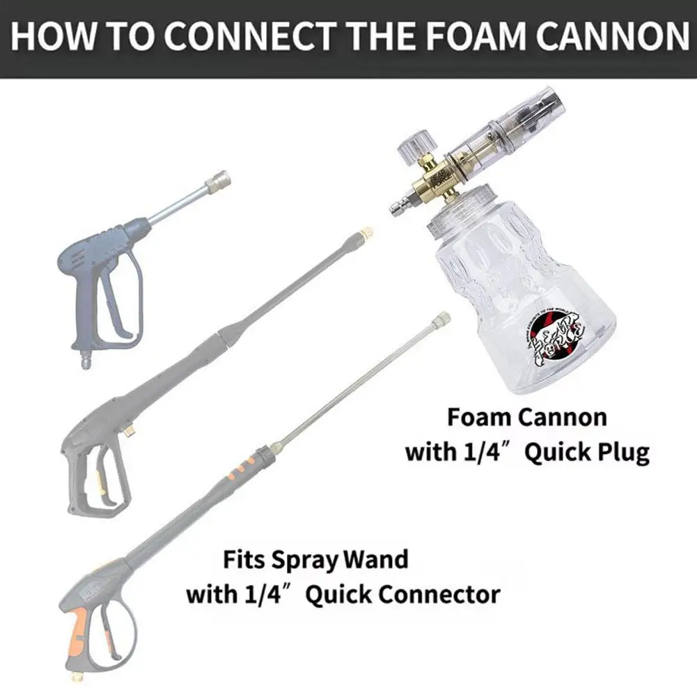 

Генератор пены, пенопластовая пушка, насадка для пены, автомойка для пены Tornado, пистолет, мойка высокого давления, автомойка, автомойка, водяной пистолет A5N9