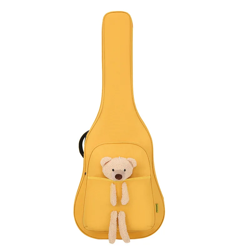 40/41 Inch Portable Oxford Fabric Acoustic Guitar Double Straps Padded Guitar Soft Case 38/39 inch Gig Bags Waterproof Backpack