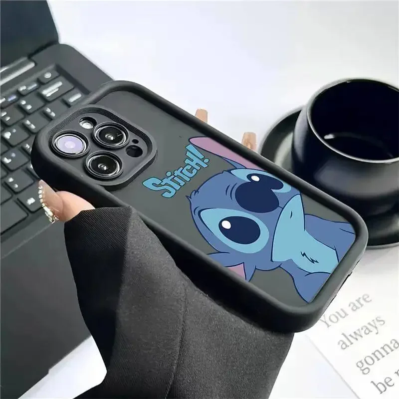 Cute Stitch Case for VIVO Y17S Y22S Y33S Y35 Y36 Y15A Y15S Y33 Y21 Y21S Y03 V23 V30 V30E V23E V27E V27 V29 X100 V25 Pro Cover