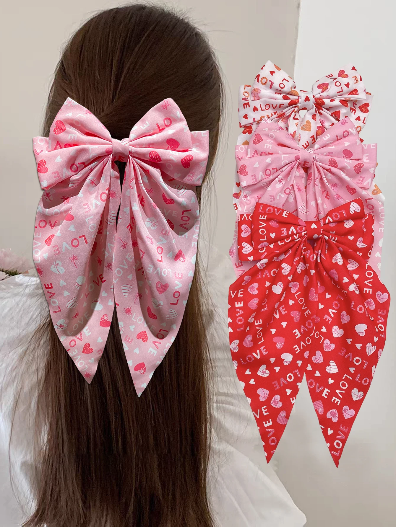 

Fashionable Ladies Butterfly Knot Spring Clip 1/3pcs Set Versatile Daily Use Gift Recommendation Hair Accessories