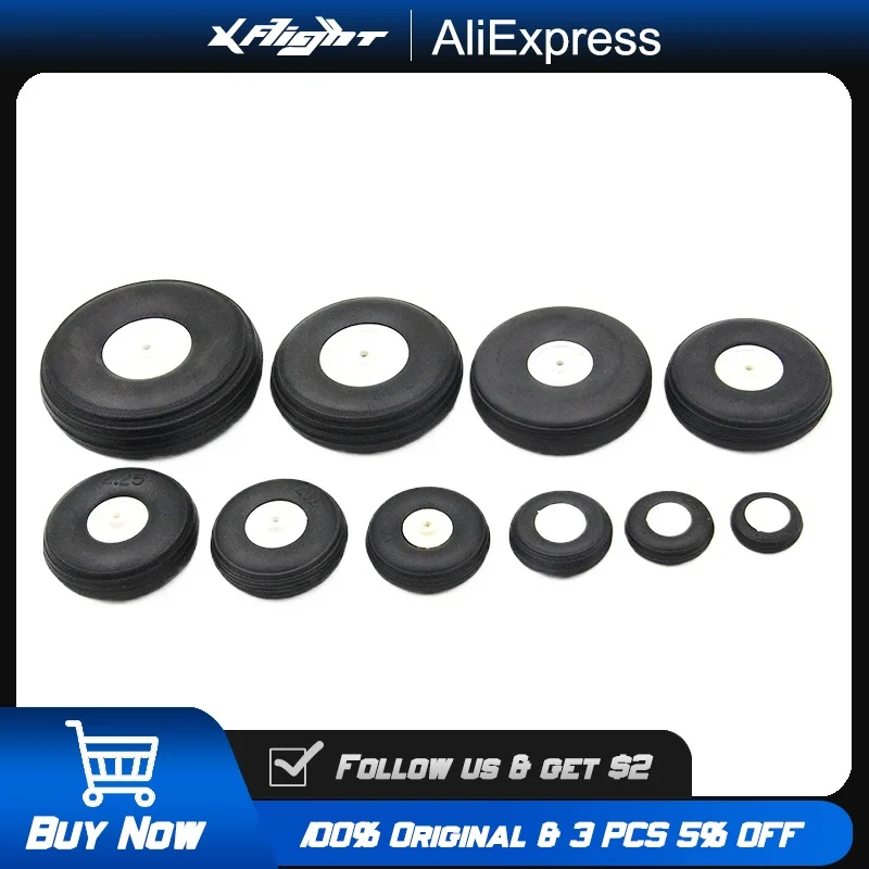 

High Quality PU/EVA Wheels for RC Airplane Landing Gear Multiple Sizes DIY Accessories