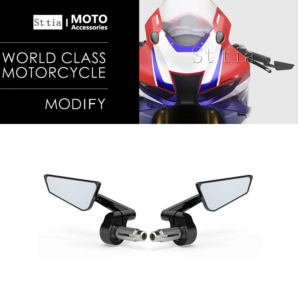 

CBR1000RR Motorcycle Side Rearview Mirror For Honda CBR1000RR-R Fireblade SP 2017-2025 CNC Handle Bar End Mirrors Accessories