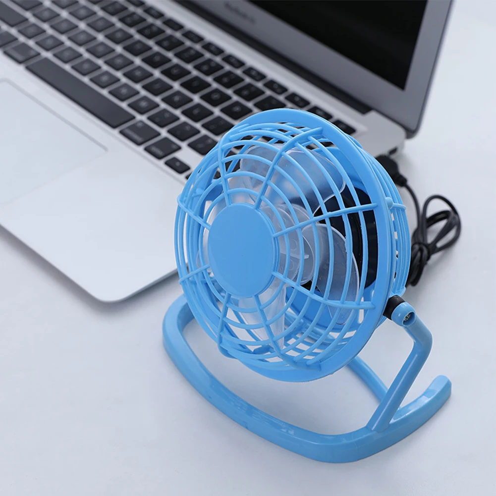 Portable Fans USB Fan 15*9*14.5cm ABS+Electronic Components Blue/Black Convenient Home UseUltra Quiet Practical