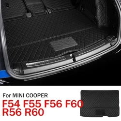 Car Rear Trunk Main Protection Mat For MINI COOPER F54 F55 F56 F60 R56 R60 Clubman Countryman Interior Accessories