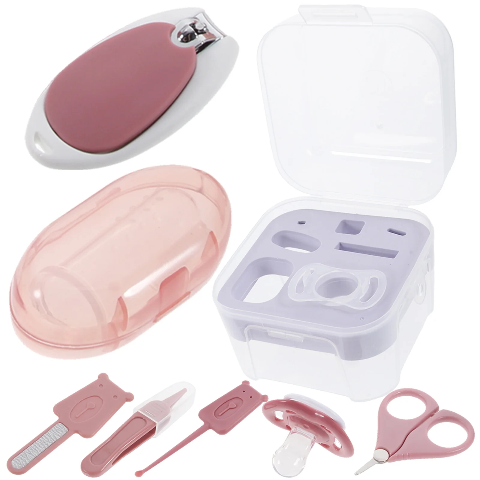 

Детские кусачки для ногтей, набор детских ножниц, пилочка для новорожденных, набор для ухода за малышами, безопасная обрезка, подарок для новой мамы, пилочка для ногтей для младенцев