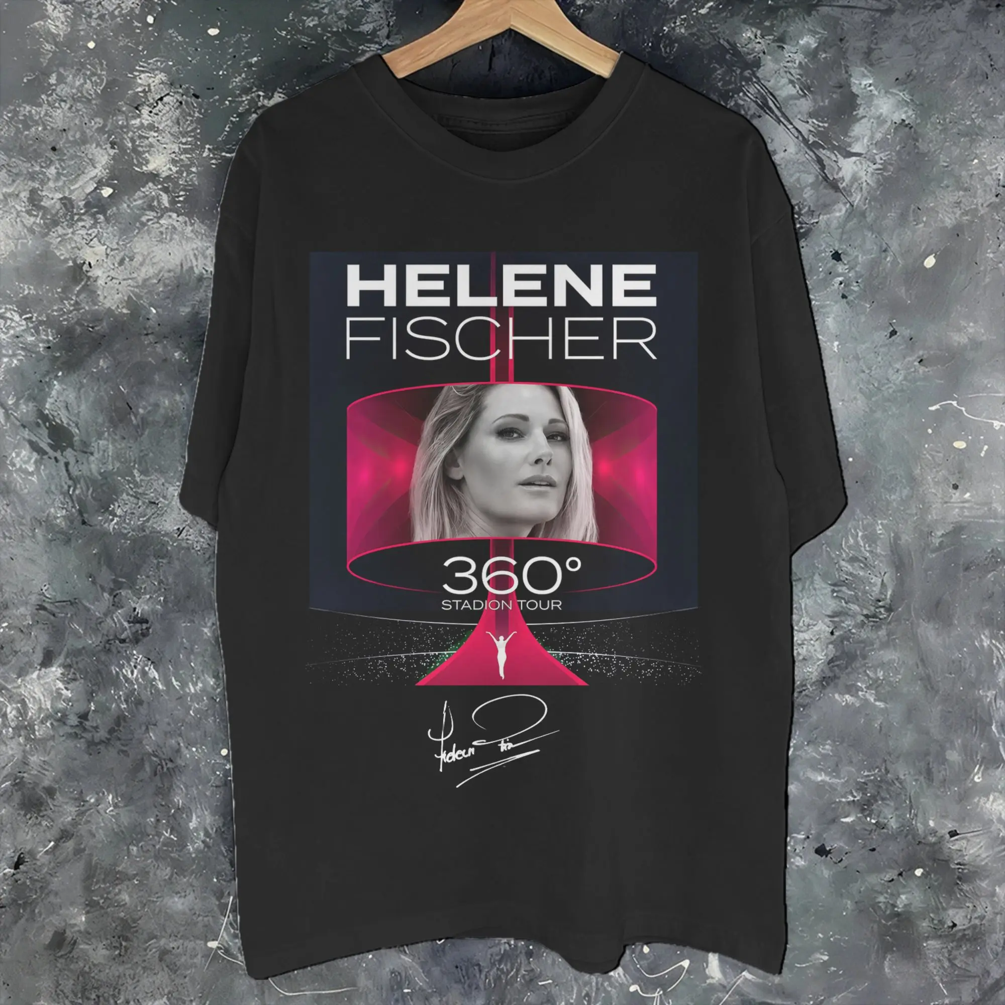 Helene Fischer 360° Stadium Tour 2026 Tee Shirt for Men Women Gift Idea T Shirts  Cotton Clothes