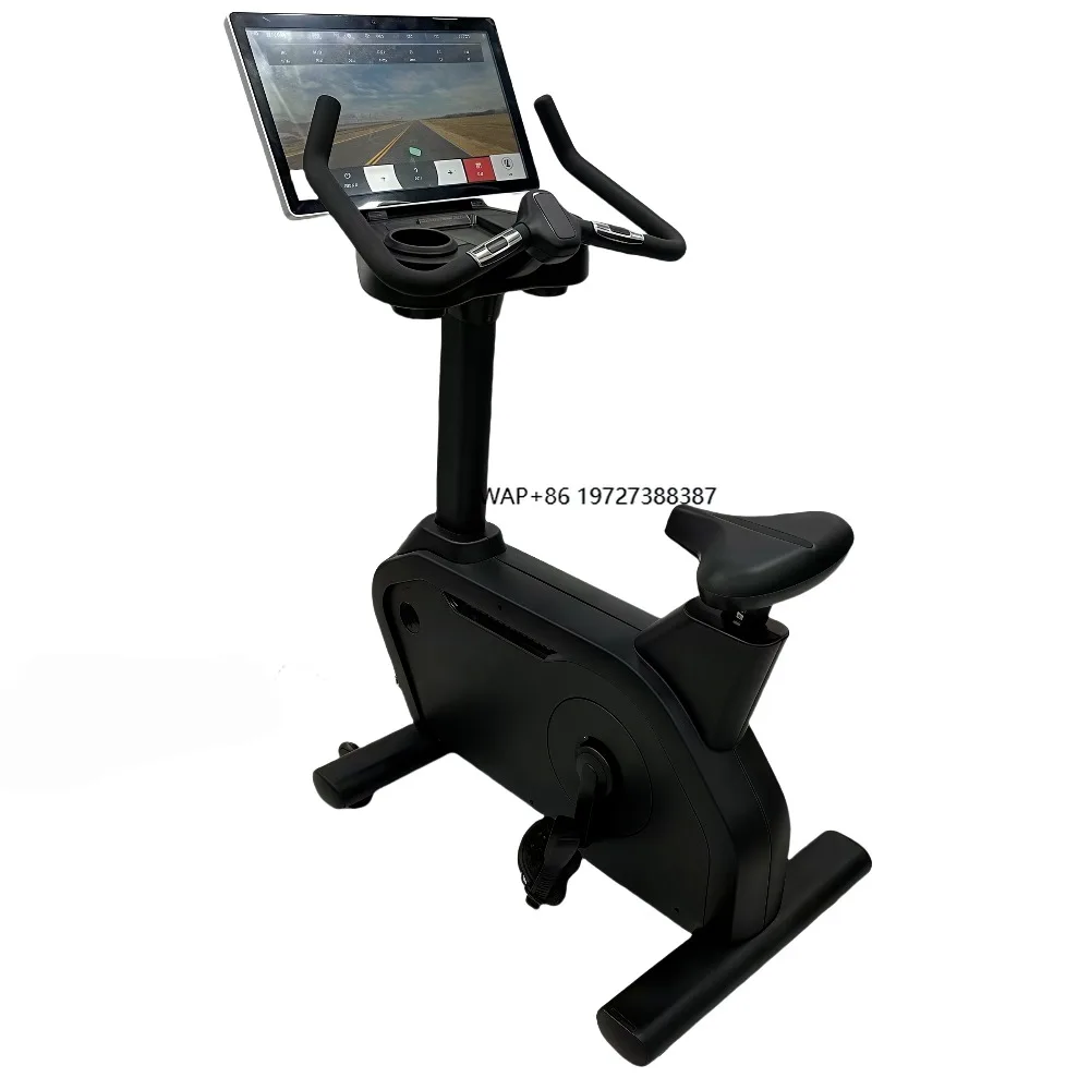 

Commercial Cardio Training Workout Gym Equipment Indoor LCD Upright Exercise Bike for Club