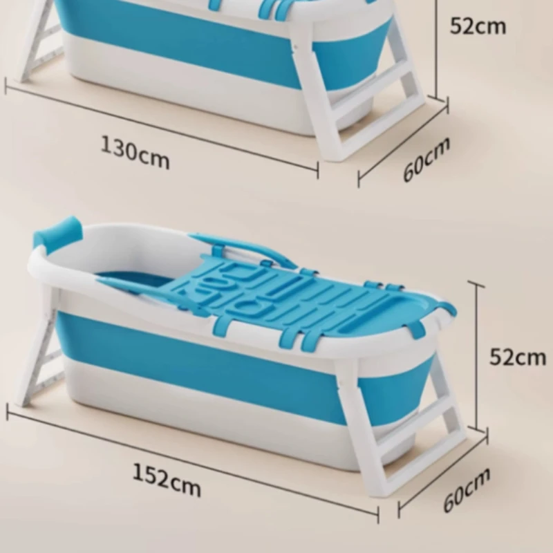 Spa Adults Foldable Bathtub Portable Outdoor Pool Ice Foldable Bathtub Ground Baby Grande Baignoire Pliable Cold Plunge Tub