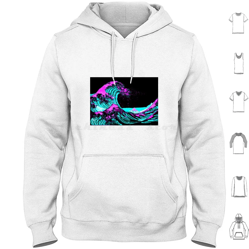 Vapourwaves Japanese Digital Art Hoodie cotton Long Sleeve Vaporwave Drugs Sadboi Japanese Filthy Frank Harajuku Kawaii