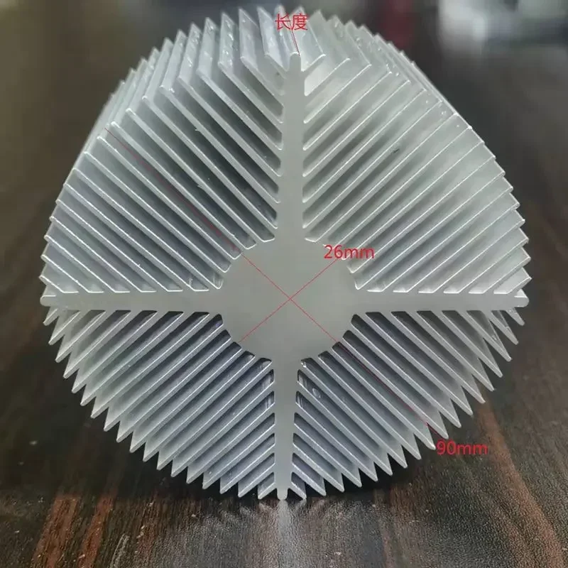 90x26mm LED Heatsink Aluminium Basis Radiator High Power LED UFO Ronde PCB Radiator LED Lamp DIY aanpassen