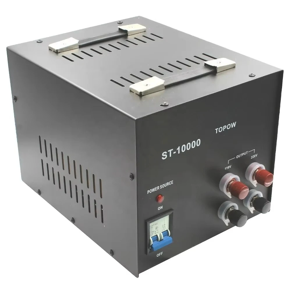 10000W 110V to 220V Step Down Transformer 220V to 110V Voltage Converter Single Phase Coil CE for Low Loss