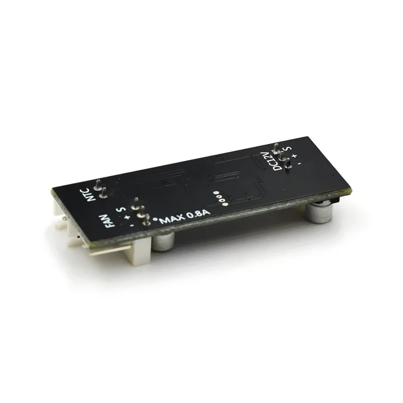 Embedded Device 12V PWM Fan Controller Single-Channel Temperature-Sensing Noise Reduction